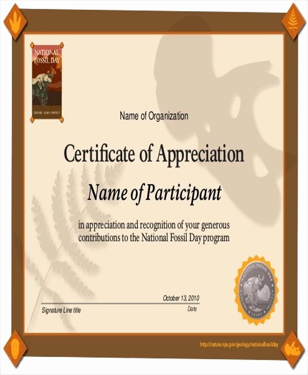 Certificate Sample Rotary Appreciation Template