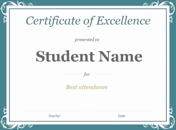 Certificate Template for Google Slides