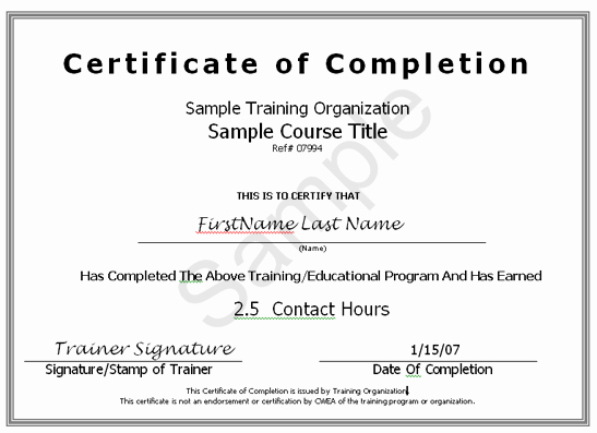 Certification Wastewater Trainers &amp; Educators Cwea