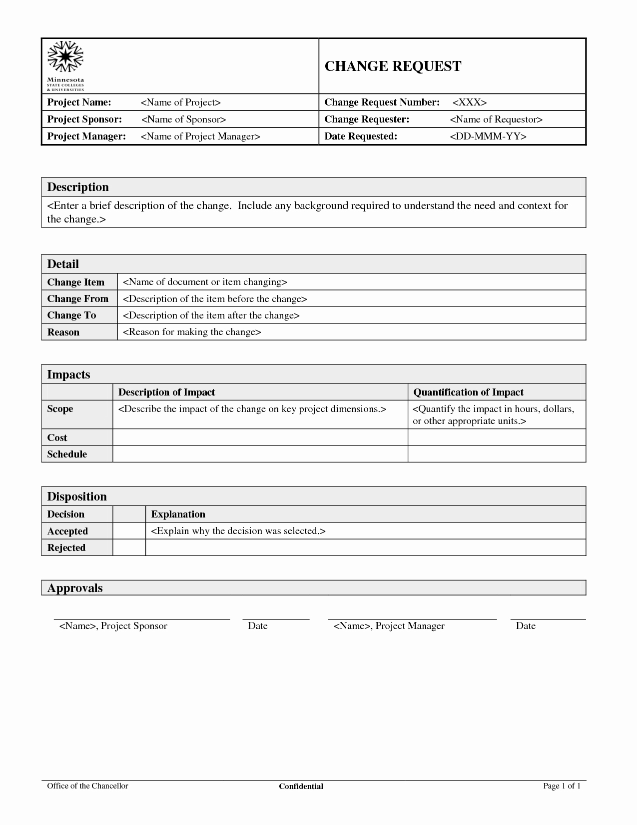 Change Management form Template Portablegasgrillweber
