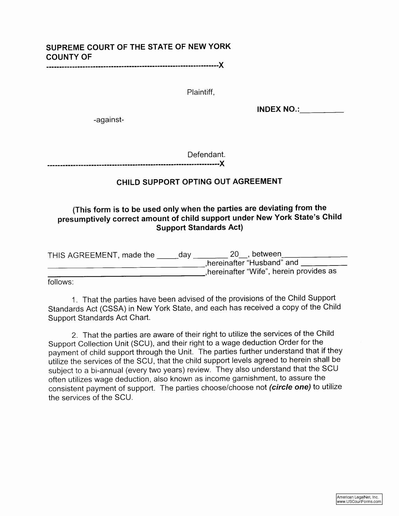 Child Support Letter Agreement Template Examples