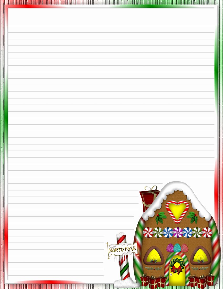 Christmas 2 Free Stationery Template Downloads