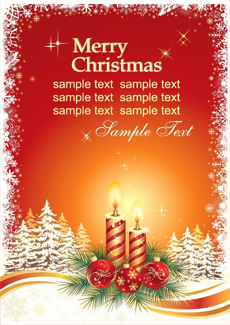 Christmas Card Templates Free Christmas Card Templates