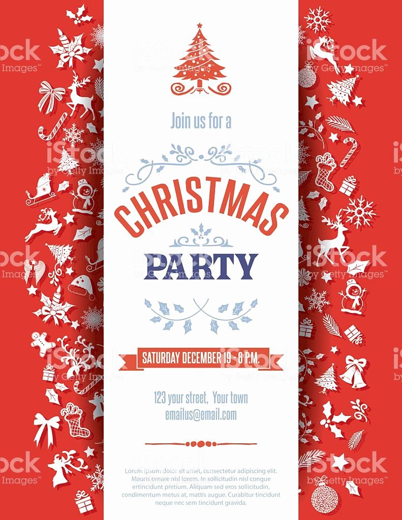 Christmas Party Invitation Template Christmas Party
