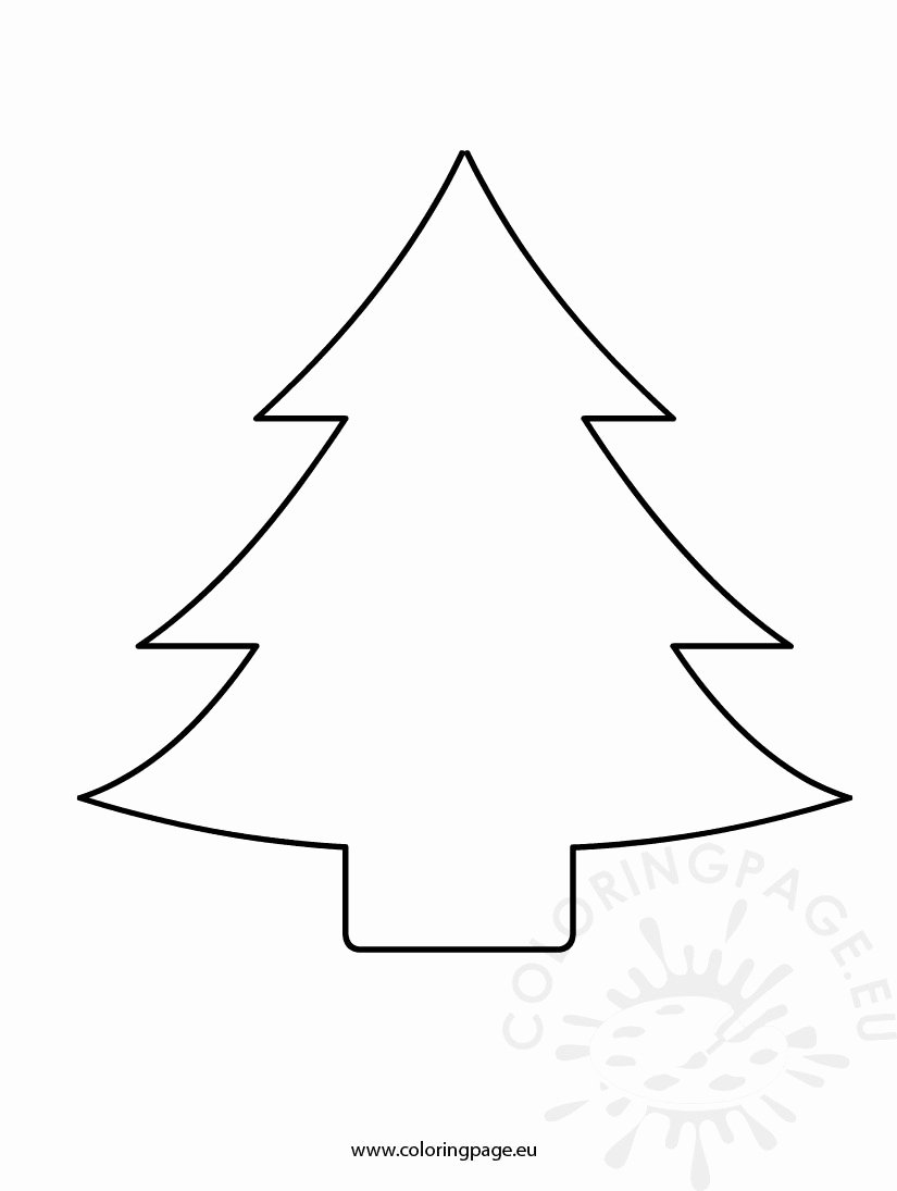 Christmas Tree Cutout