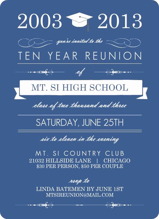 Class Reunion Flyer Template Yourweek 409b30eca25e