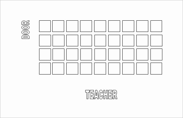 Classroom Seating Chart Template 10 Examples In Pdf
