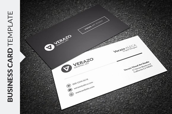 Clean &amp; Simple Business Card Business Card Templates