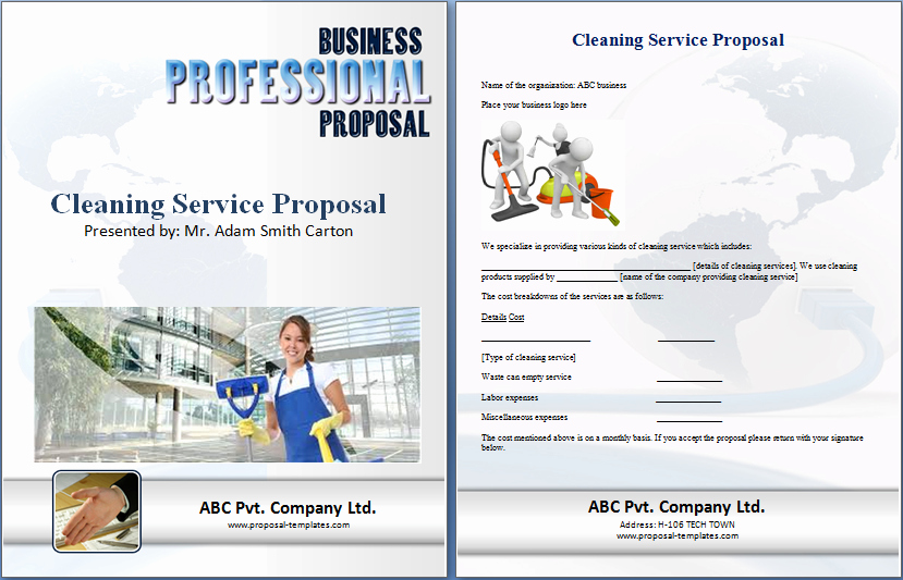 Cleaning Proposal Template