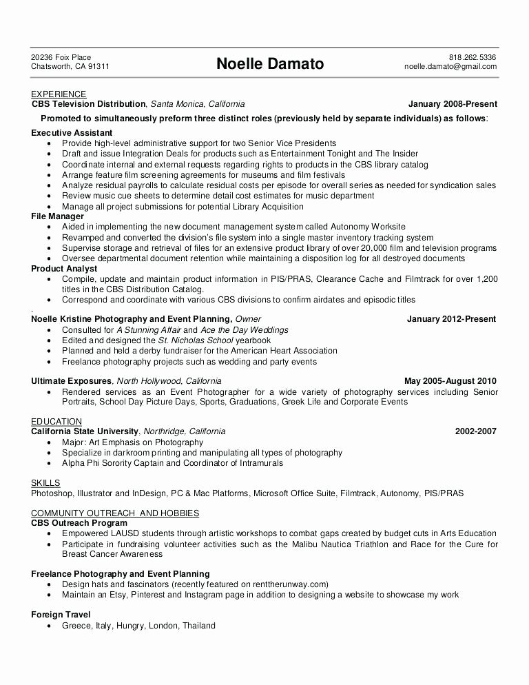 clinical research associate resume