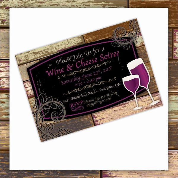 Cocktail Party Invitation Templates 10 Free Psd Vector