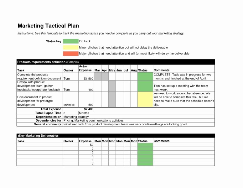 Conference Plan Template