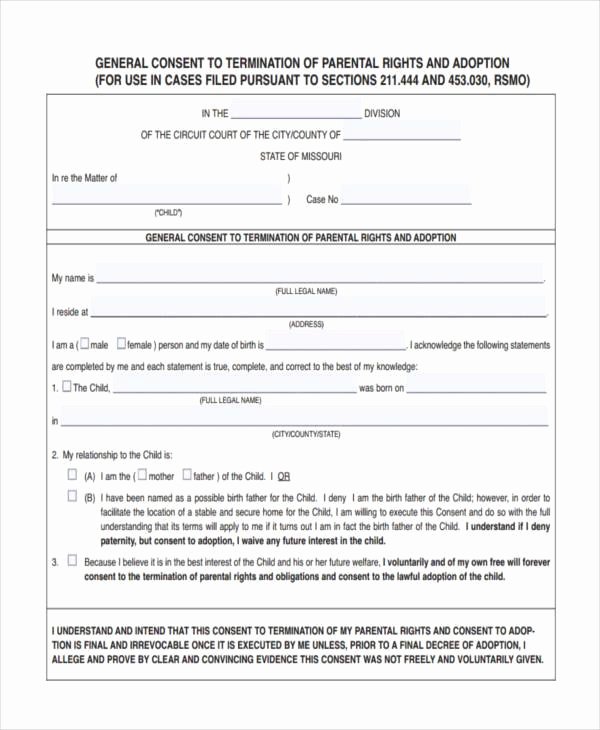 Consent form Templates