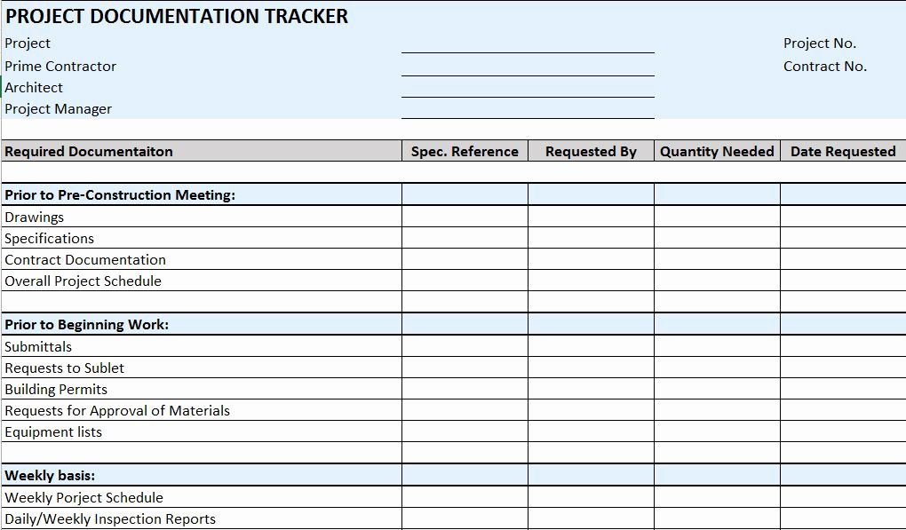 Construction Schedule Template Excel Free Download