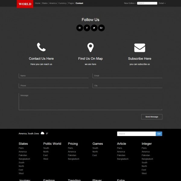 Contact Us form Template Bootstrap 5333b37b0c50