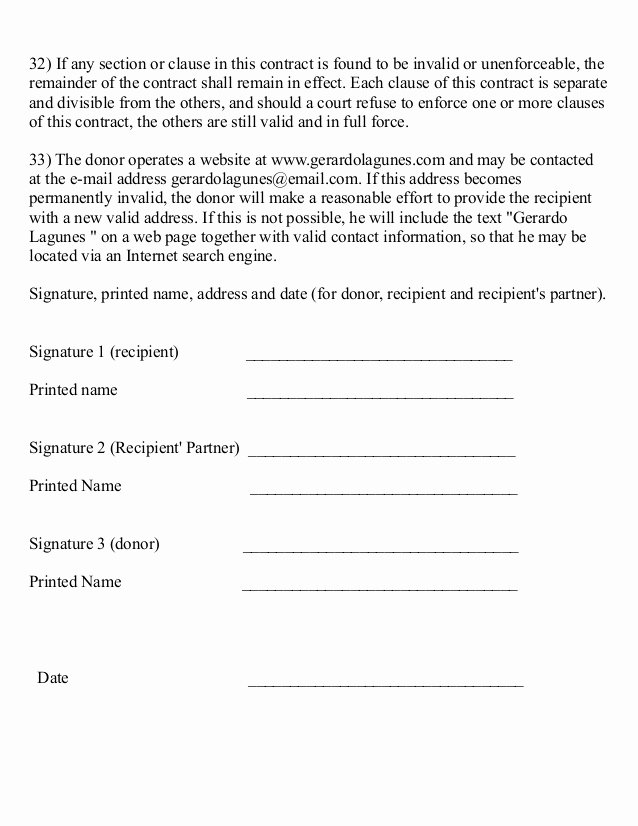 Contract for Sperm Donation Porn Pic
