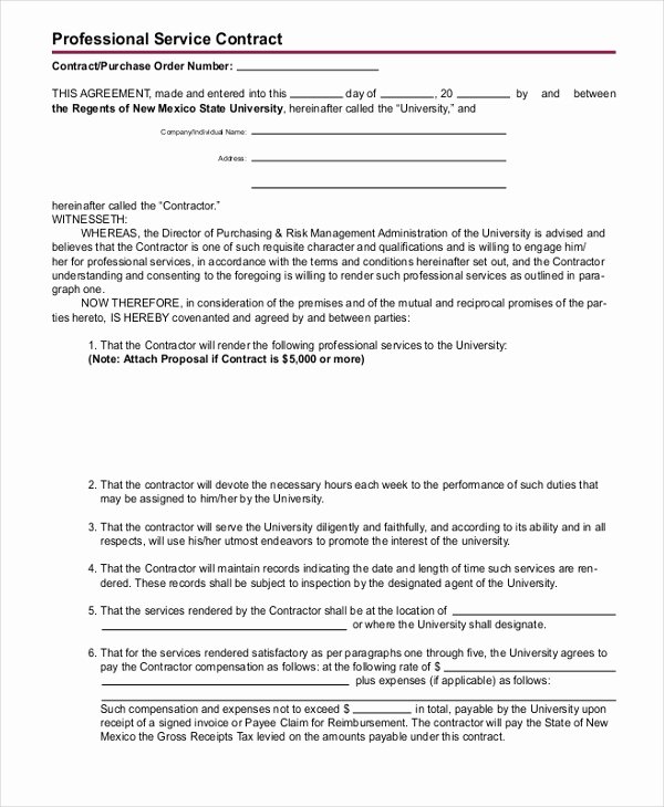 Contract Template 13 Free Word Pdf Document Downloads