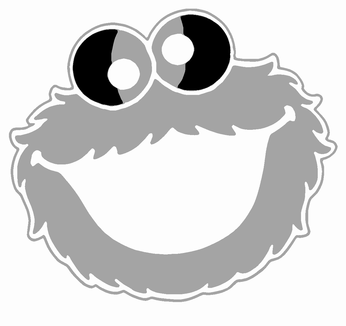 cookie monster clip art free
