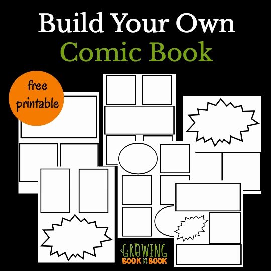 Cool Ic Book Templates for Kids