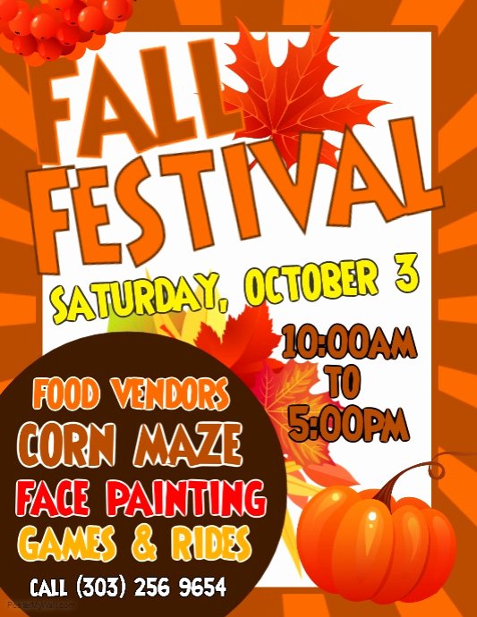 Copy Of Fall Festival Flyer