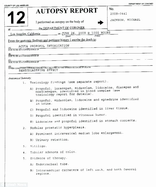 Coroner Report Template Coroners Blank Autopsy form