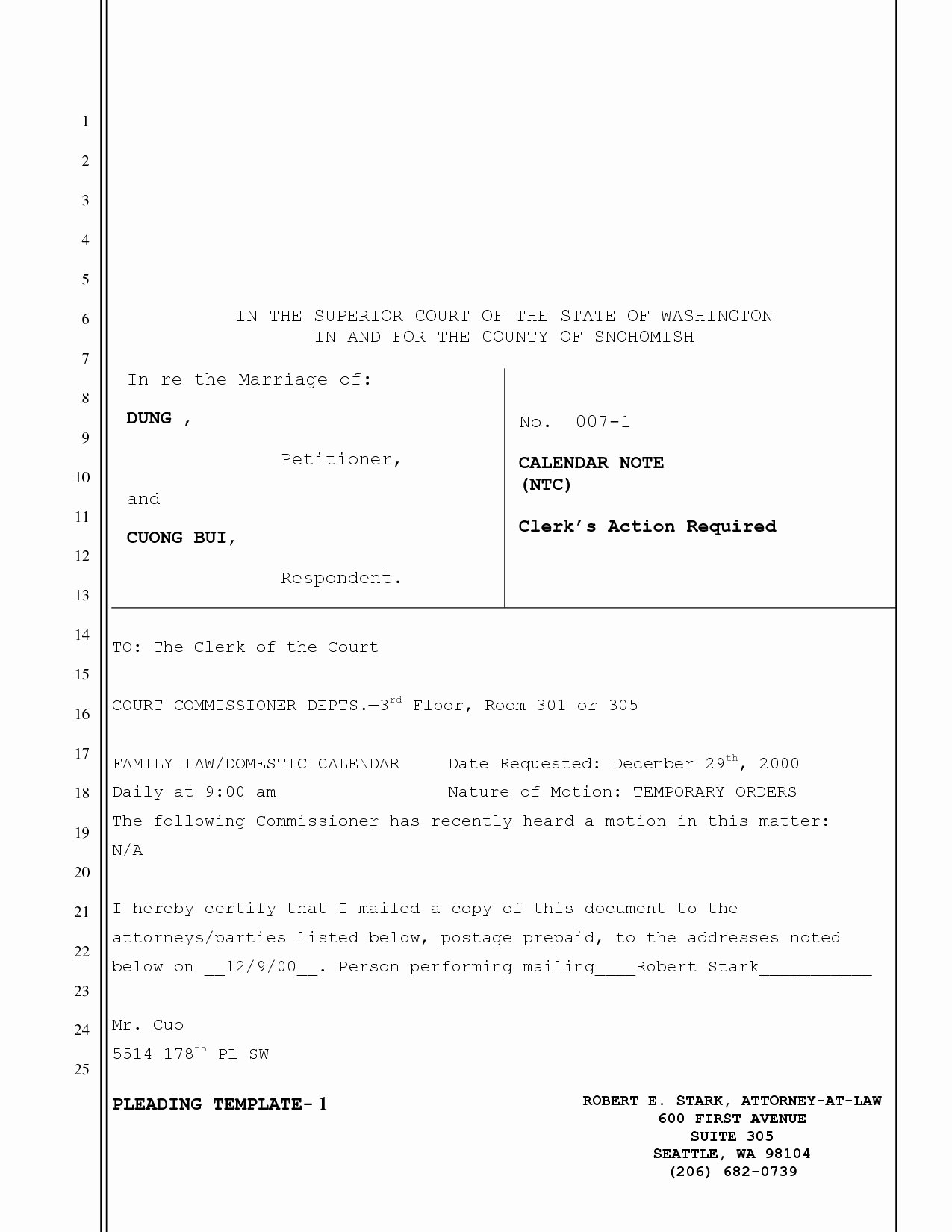 Court Motion Templates Free Templates Resume Examples