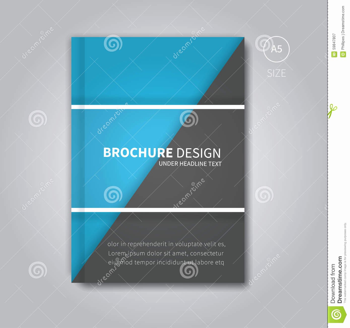 cover book digital design tablet concept template