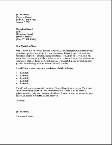 Cover Letter Examples Samples Free Edit with Word