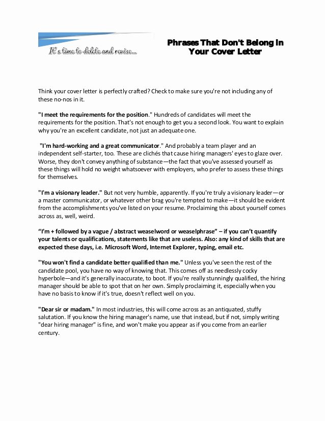 Cover Letter for First Job Examples Sample Cover Letter