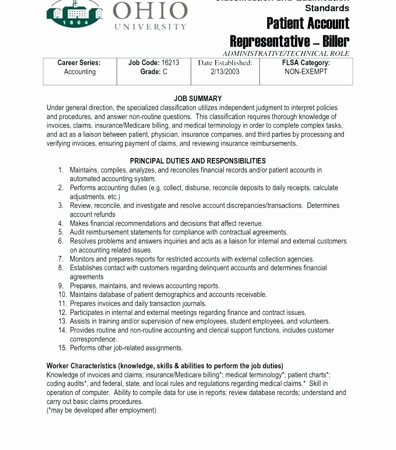 Cover Letter for Patient Account Representative