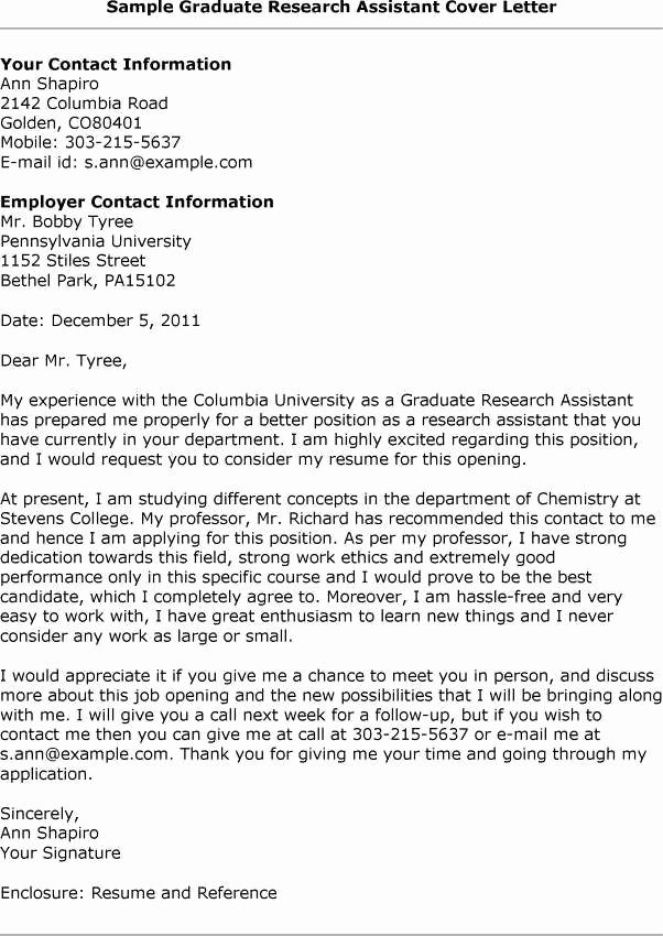 Cover Letter for Scientist Position