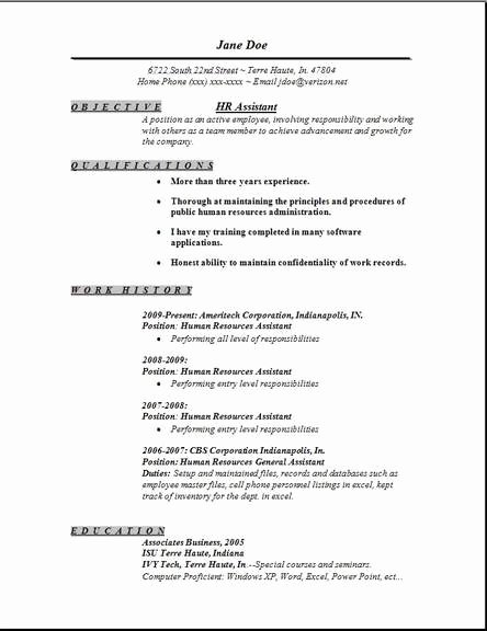 Cover Letter Human Resources assistant Letter Of
