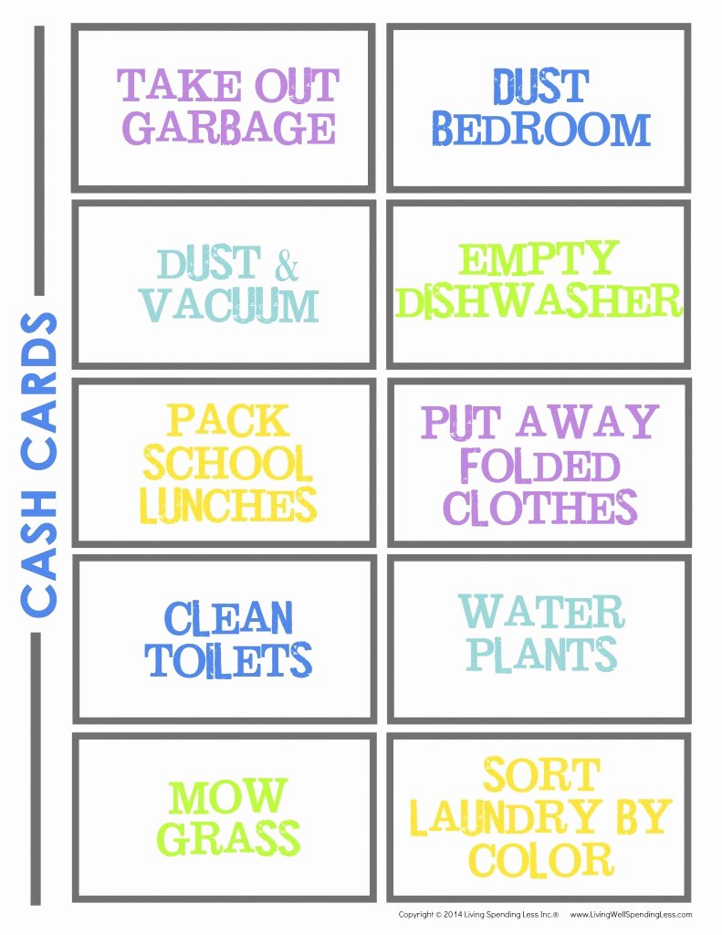 Create A Chore Chart that Works