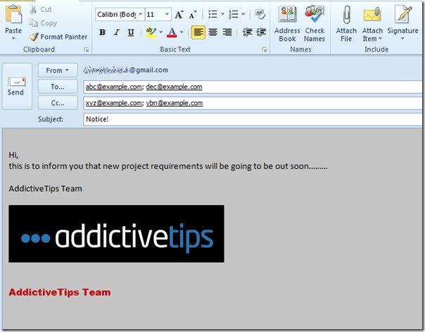 Create &amp; Use Email Templates In Outlook 2010