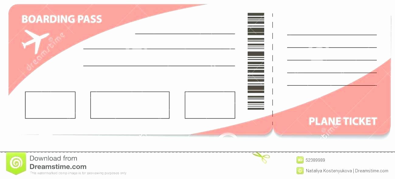 create fake airline ticket template plane blank