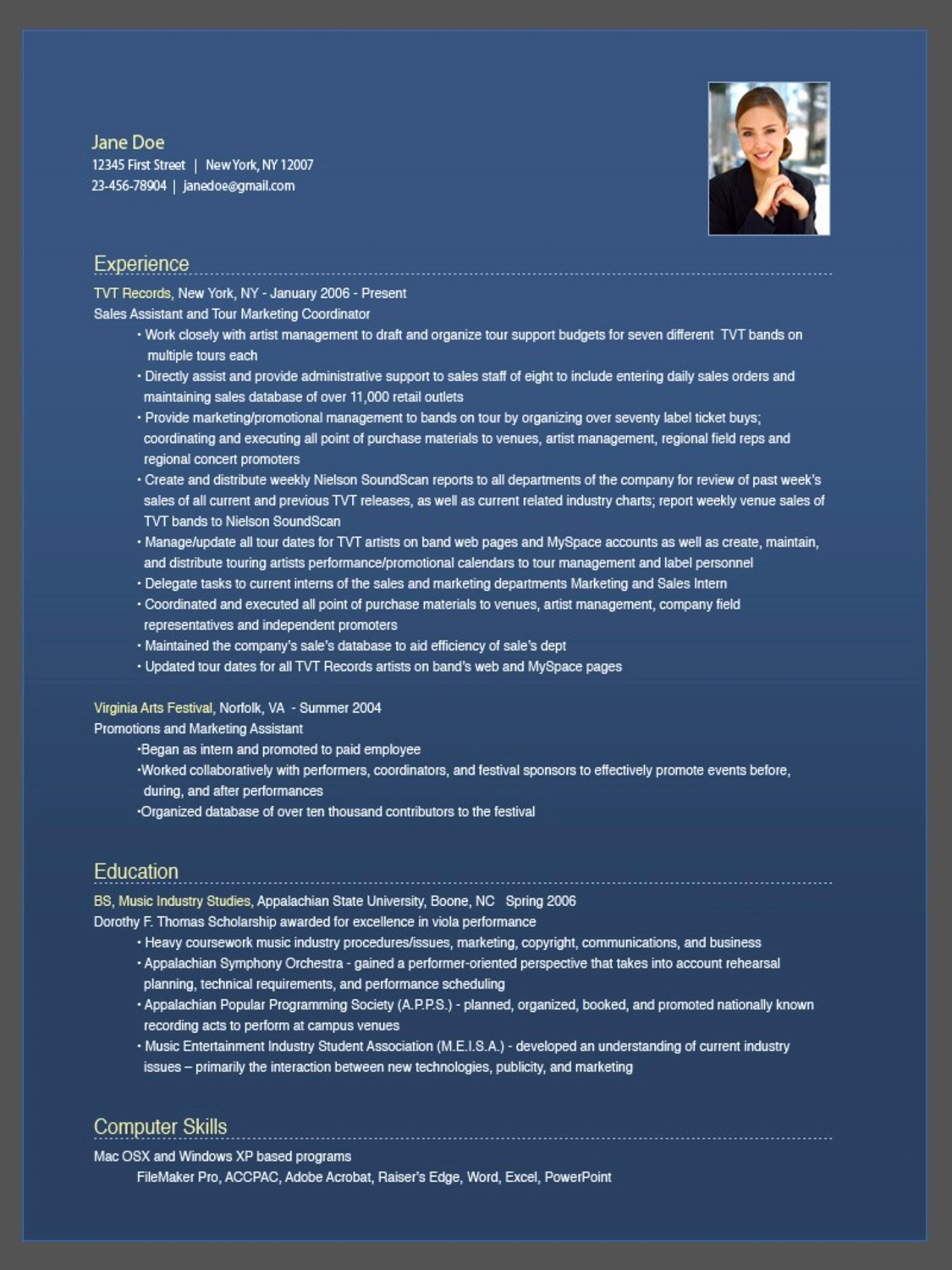 create resume online free