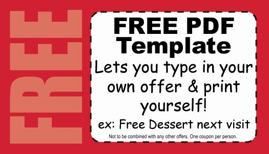Create Your Own Coupon Template Free Invitation Template