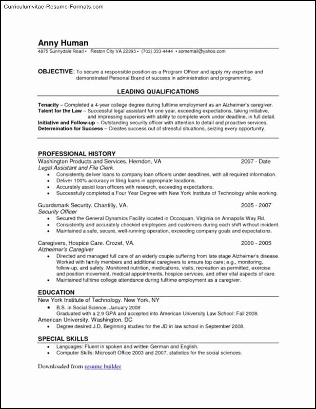 Create Your Own Resume Template Free Samples Examples