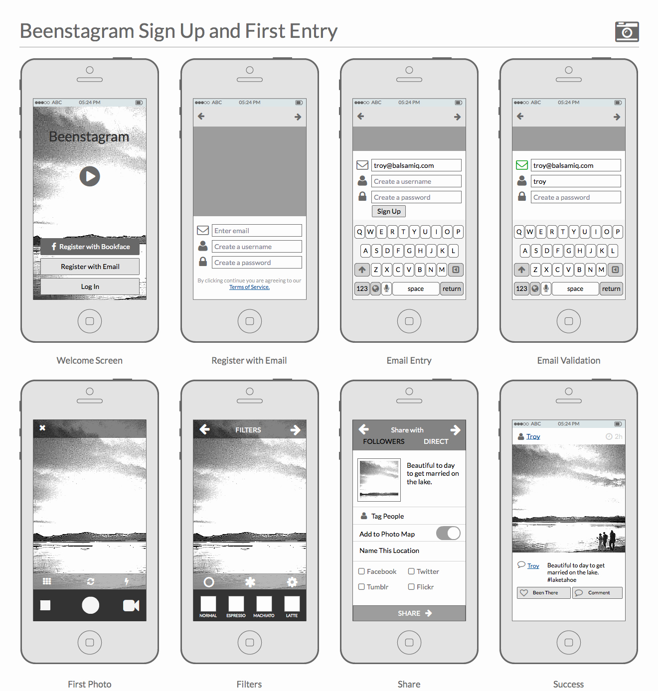 creating polished wireframes