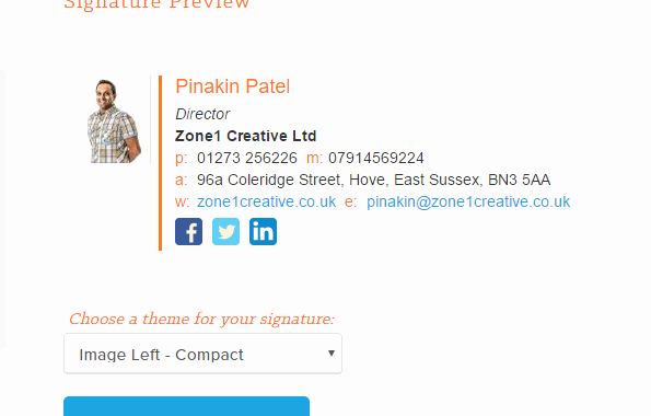 Creative Email Signature Templates to Pin On