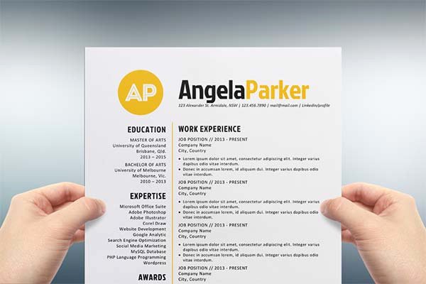 Creative Resume Templates Free Download for Microsoft Word