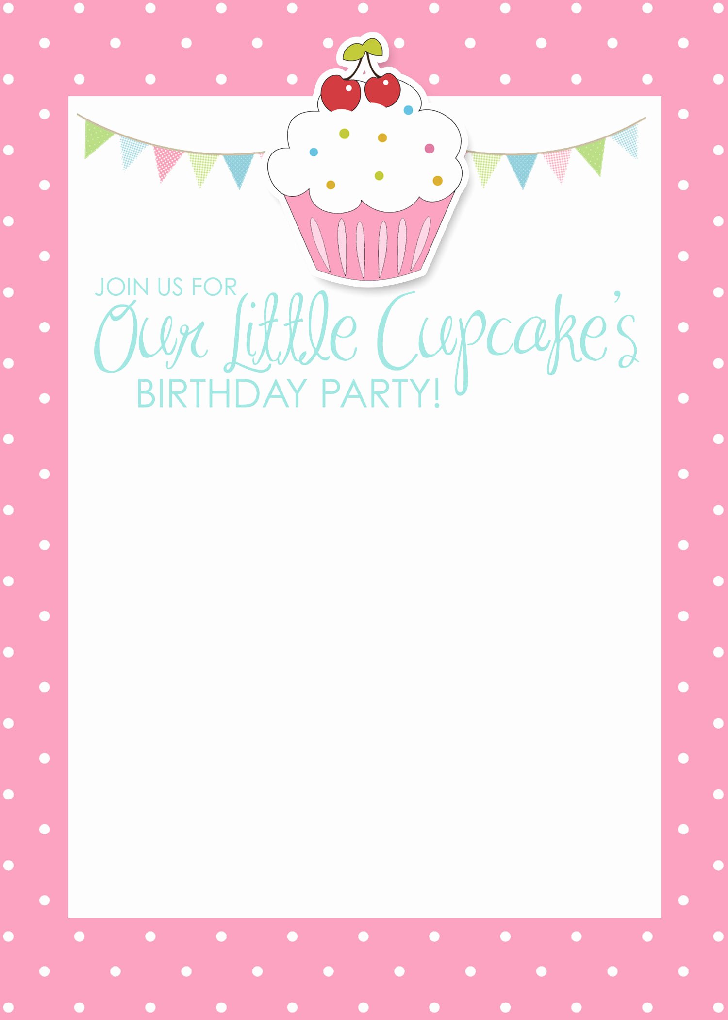 Cupcake Birthday Party with Free Printables How to Nest