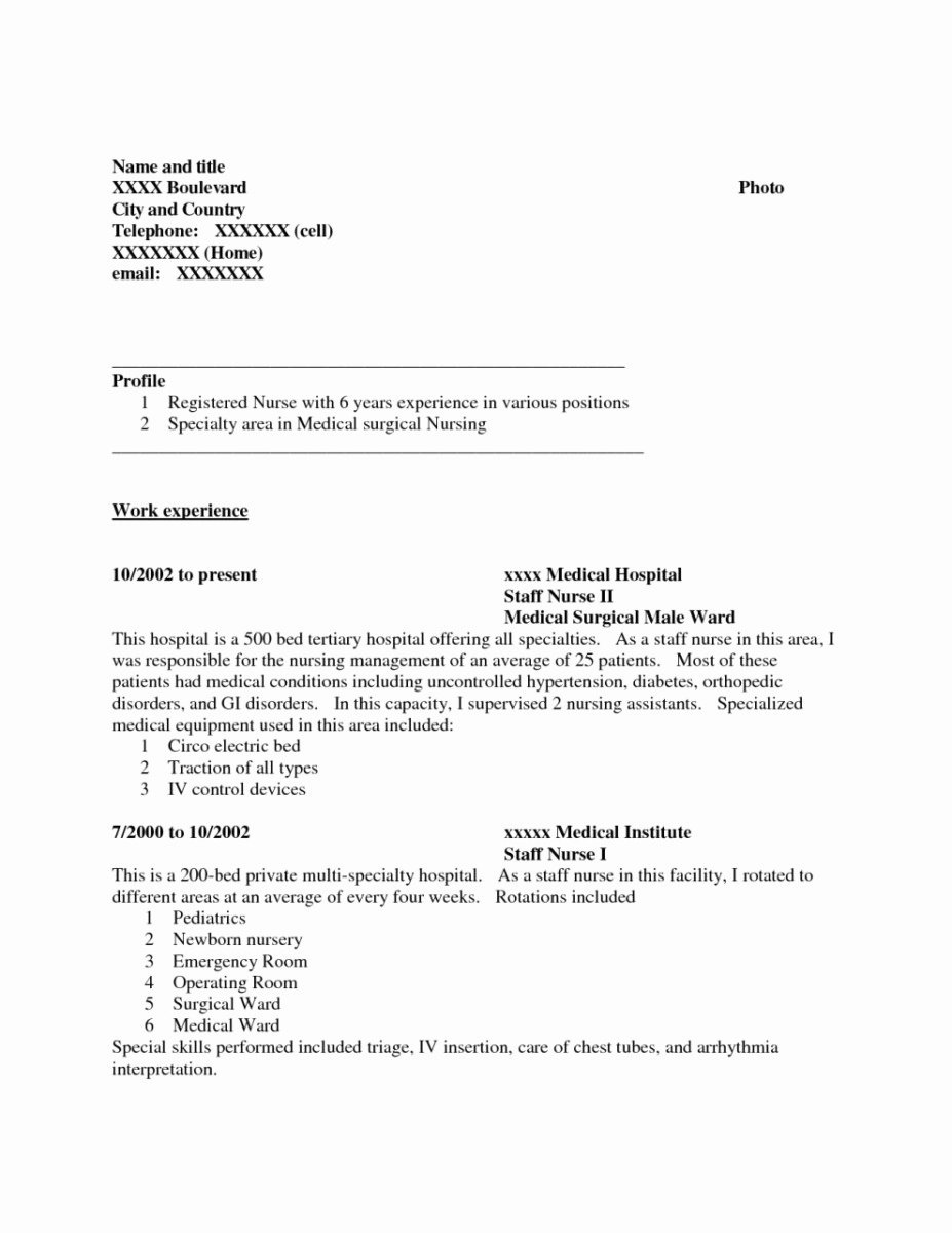 Current Resume Download Current Nursing Student Resume