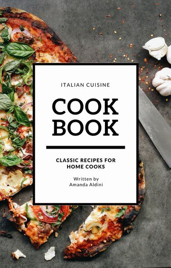 Customize 45 Cookbook Book Cover Templates Online Canva