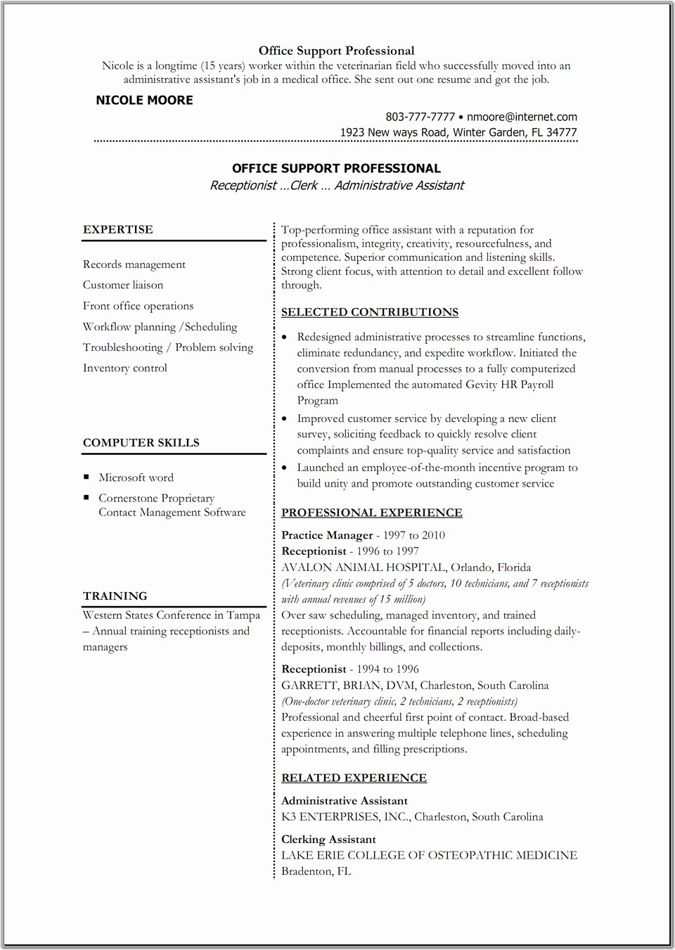 Cv Template Word 2010 Download Templates Free Document
