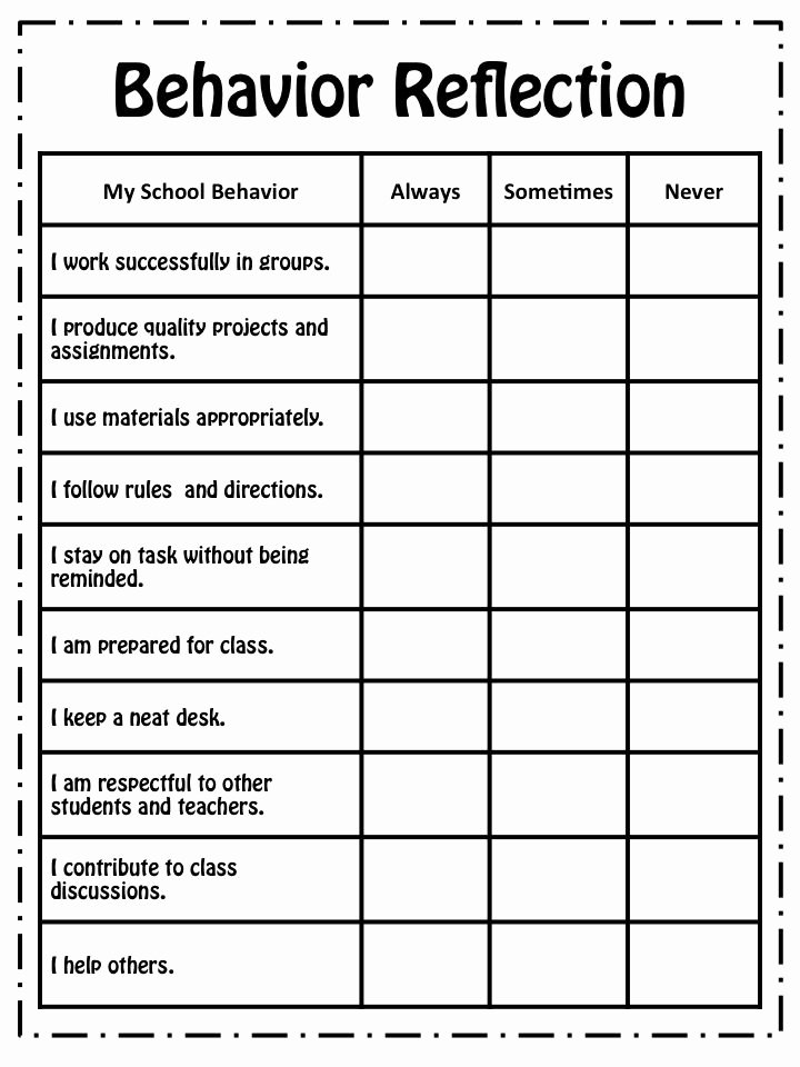 Daily Goal Sheet for Behavior Students Apk Downloader
