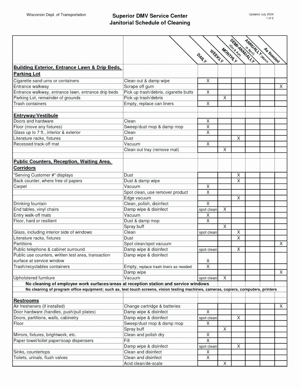 Daily Medication Checklist Template