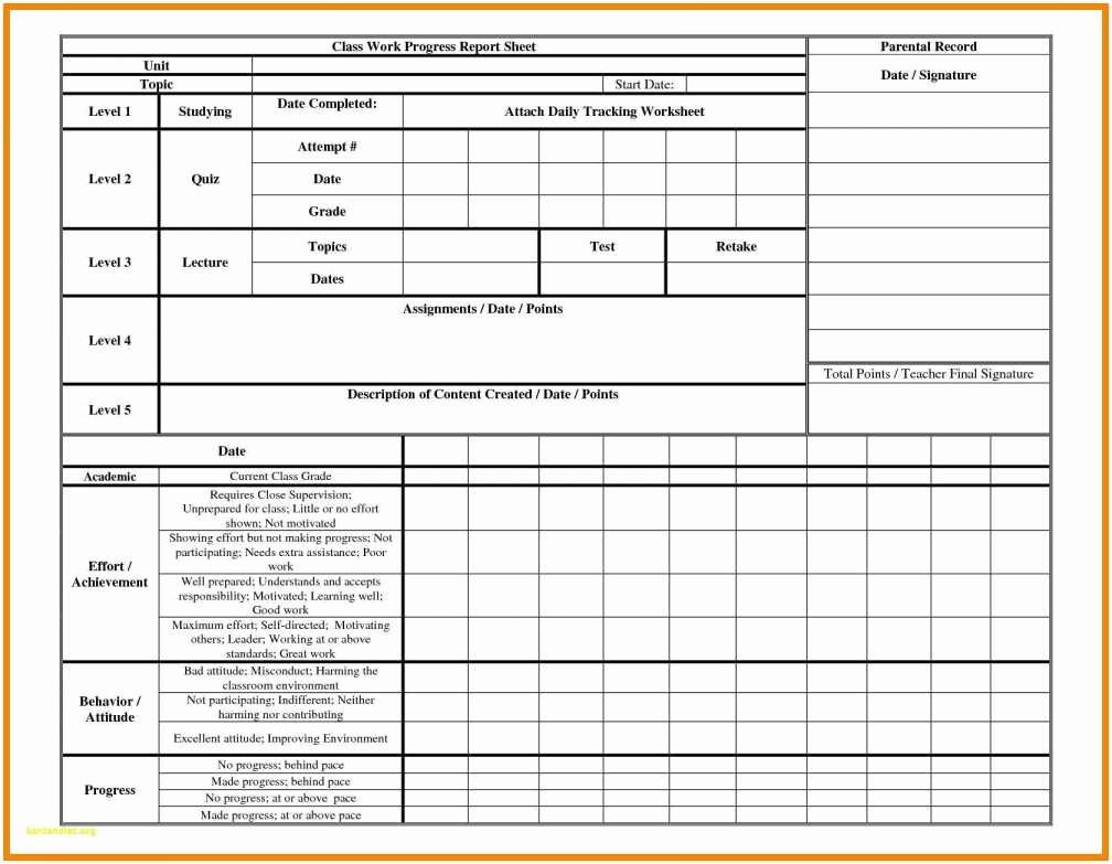 Daily Task Tracker Excel format