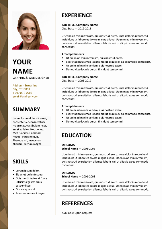 Dalston Newsletter Resume Template