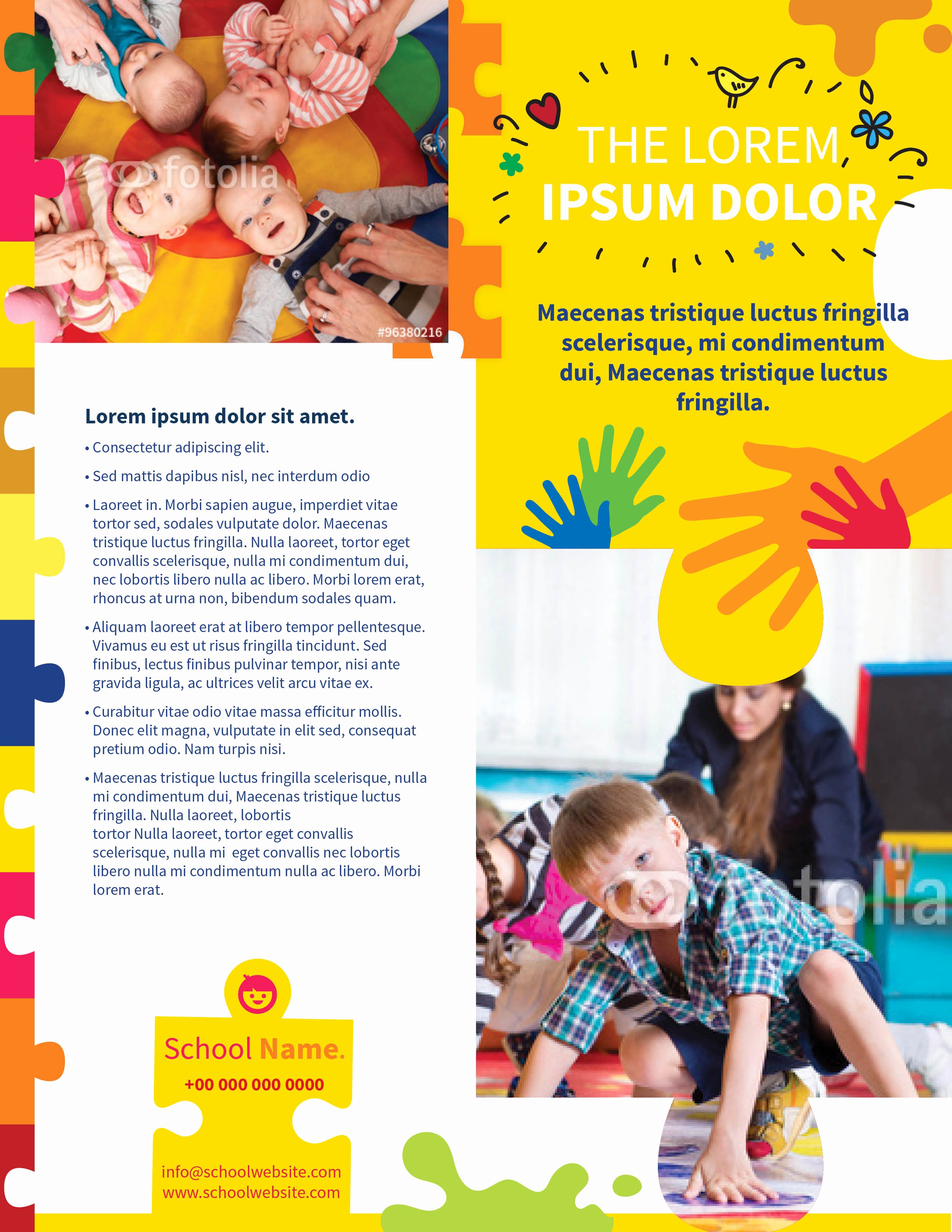 Day Care Flyer Templ and Benefit Flyer Template Free